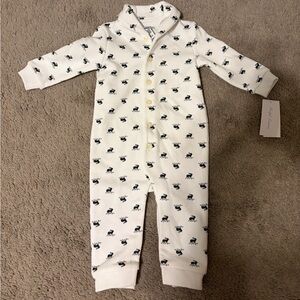 Ralph Lauren White Print Coverall